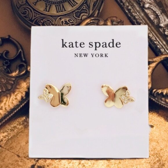 KATE SPADE • In A Flutter Butterfly Earrings - Picture 4 of 4